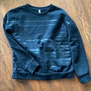 Fabletics Black Crewneck
